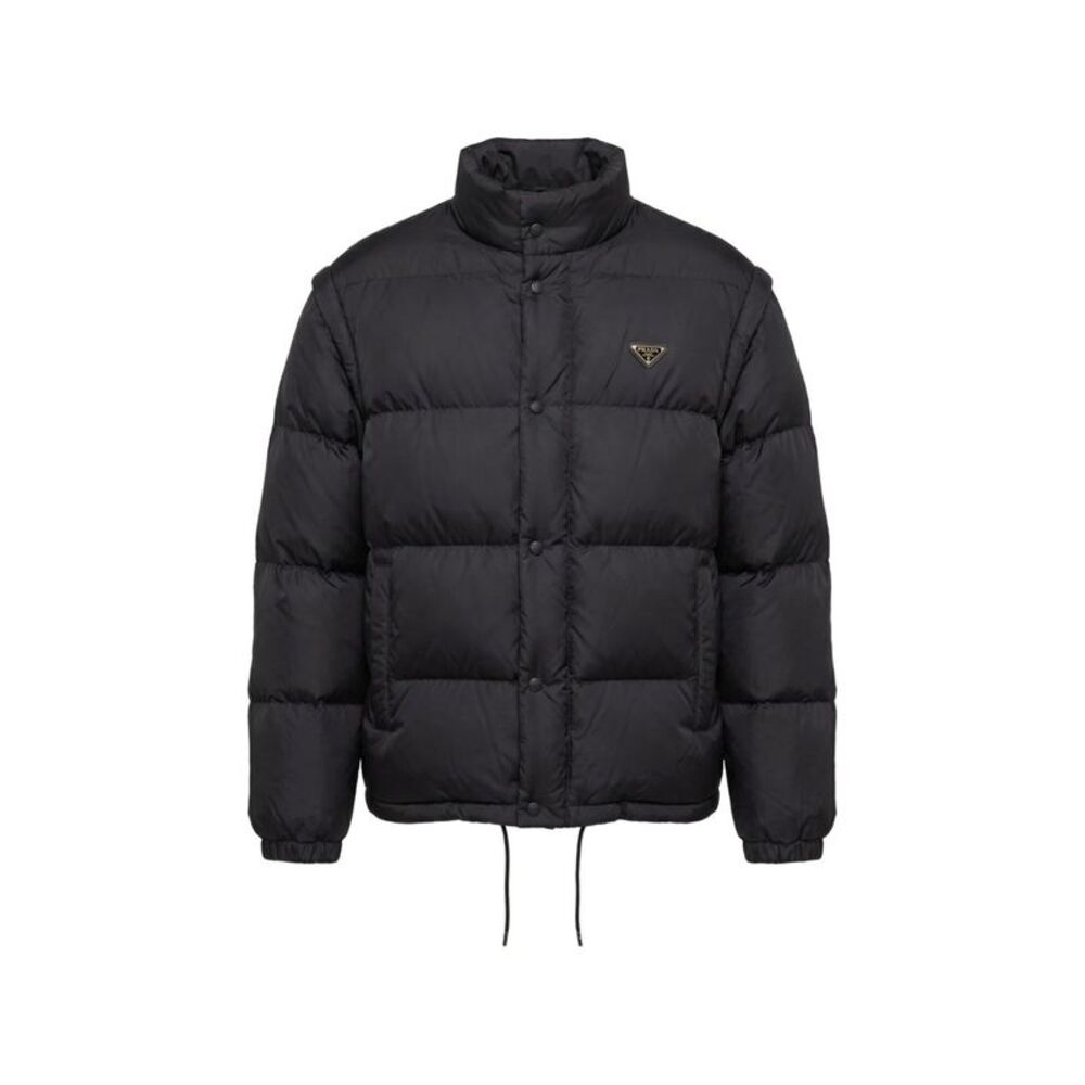 Prada Men Re-Nylon Short Down Jacket